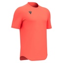 Void Short-Sleeve Shirt — Neon Coral