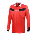 Referee Maglia Ner/Bia Long-Sleeve — Red