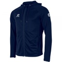 Stadio Hooded Full Zip Top — Navy