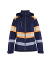 4406 Hi-vis Lightweight lined Winter Softshell Jacket Women