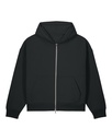 Fronter Zip Hoodie Black