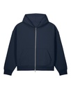 Fronter Zip Hoodie French Navy