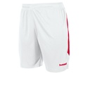 Boston Shorts — White-Red
