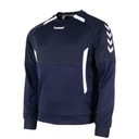 Authentic Top Round Neck — Navy-White