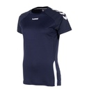 Authentic Ladies Tee — Navy-White