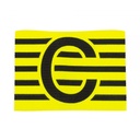 Aanvoerdersband Verstelbaar — Yellow-Black
