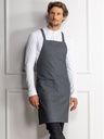Bib Apron Eden Heavy Black Denim