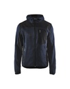 4930 Gebreid vest met softshell