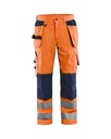 1565 High Vis Werkbroek met ventilatie en gereedschapszakken