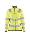 4966 Dames Microfleecevest High Vis