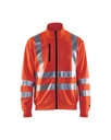 3358 Sweatshirt met rits High Vis