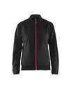 3394 Dames service sweatshirt met rits