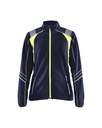 4973 Dames microfleecevest Visible
