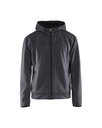 3363 Hooded sweatshirt met rits