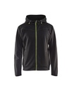 3363 Hooded sweatshirt met rits
