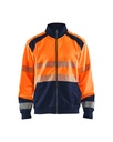 3558 Sweatshirt met rits High Vis