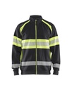 3551 Sweatshirt met rits High vis