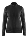 3372 Dames sweatshirt met rits