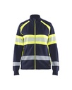 3505 Dames sweatshirt met rits High Vis