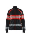 3505 Dames sweatshirt met rits High Vis