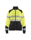 3508 Dames sweatshirt met rits High Vis