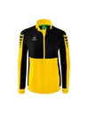Six Wings presentatiejack geel/zwart Dames