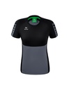 Six Wings T-shirt slate grey/zwart Dames