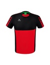 Six Wings T-shirt rood/zwart