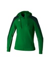 EVO STAR trainingsjack met capuchon smaragd/pine grove Dames