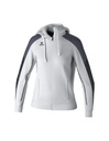 EVO STAR trainingsjack met capuchon wit/zwart Dames