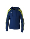 EVO STAR sweatshirt met capuchon new navy/lime