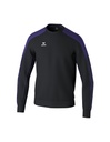 EVO STAR sweatshirt zwart/ultra violet