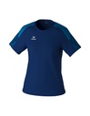 EVO STAR T-Shirt new navy/mykonos blue Dames