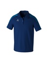 EVO STAR polo new navy/mykonos blue