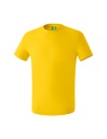 Casual Basics teamsport-T-shirt geel