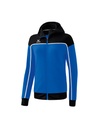 CHANGE by erima trainingsjack met capuchon new royal/zwart/wit Dames