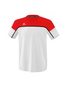 CHANGE by erima T-shirt wit/rood/zwart