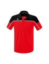 CHANGE by erima polo rood/zwart/wit