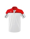 CHANGE by erima polo wit/rood/zwart