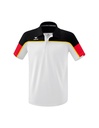 CHANGE by erima polo wit/zwart/rood