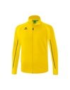 LIGA STAR polyester trainingsjack geel/zwart