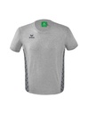Essential Team T-shirt licht grey melange/slate grey