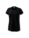 Essential Team T-shirt zwart/slate grey Dames
