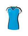 Trikots Gandia tanktop dames curaçao/zwart/wit Dames