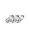 3Er Pack Sportsocke 3 paar korte sokken wit