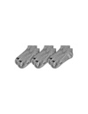 3Er Pack Sportsocke 3 paar sneakersokken grey melange