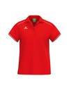 CMPT Poloshirt rood/wit Dames